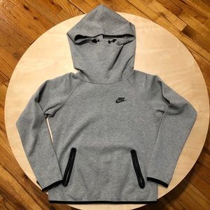 Nike Women's Funnel-Neck Pullover Hoodie